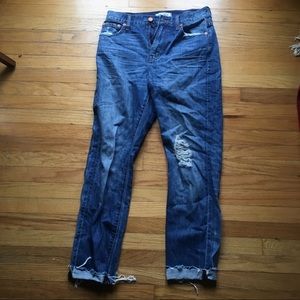 Madewell Perfect Summer Jean (destructed edition)